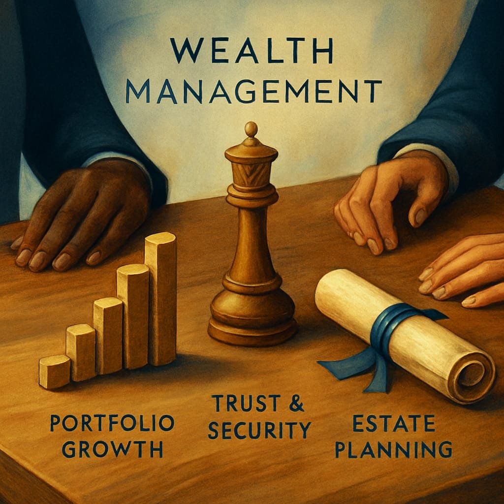 Wealth Management US Bank - Financial planning and growth chart
